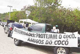 Manifestação dos Amigos do Cocó