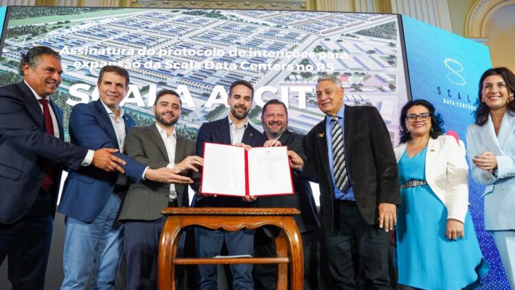 Assinatura para construção da Cidade de Data Centers